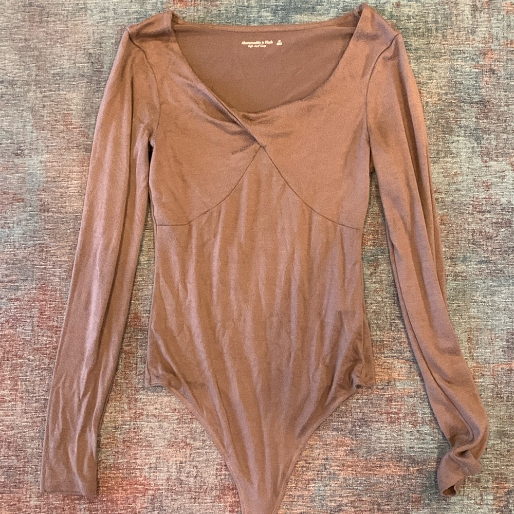 Abercrombie long sleeve body suit